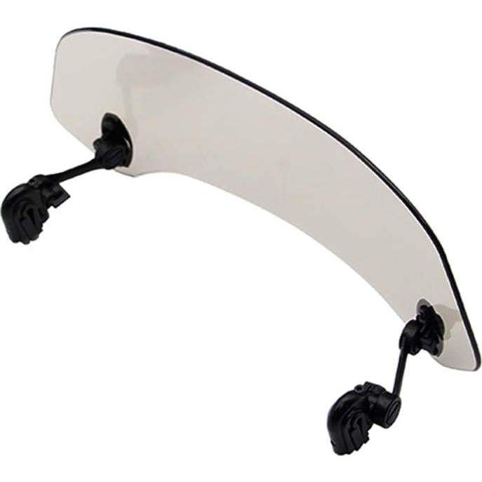 Parabrisas Ajustable Evomosa Clip-On para Motocicleta Gris