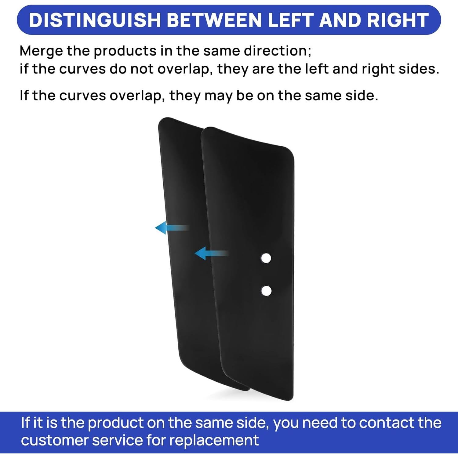 Deflector de Viento para Piernas PSLER BK0205BA Negro