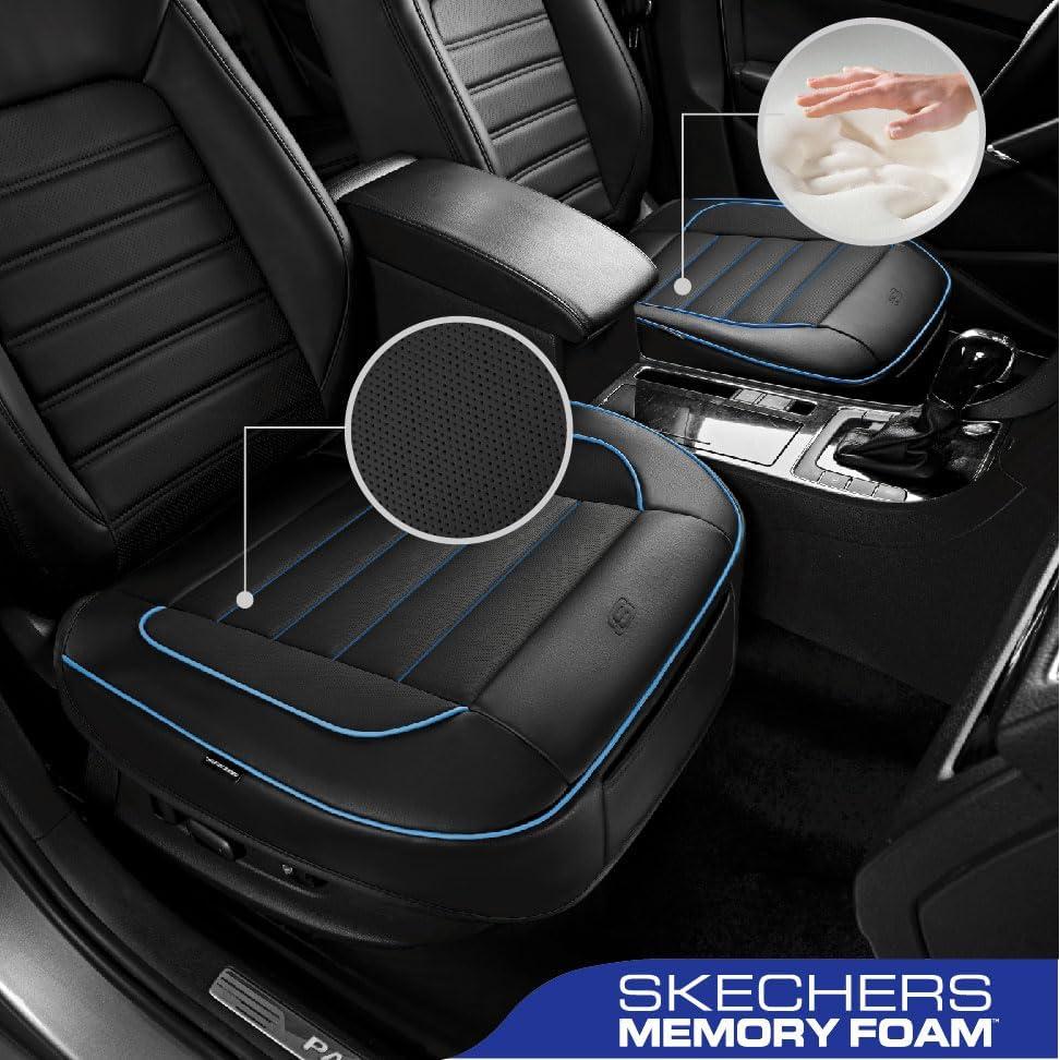 Funda de Asiento de Coche Skechers Azul con Espuma de Memoria