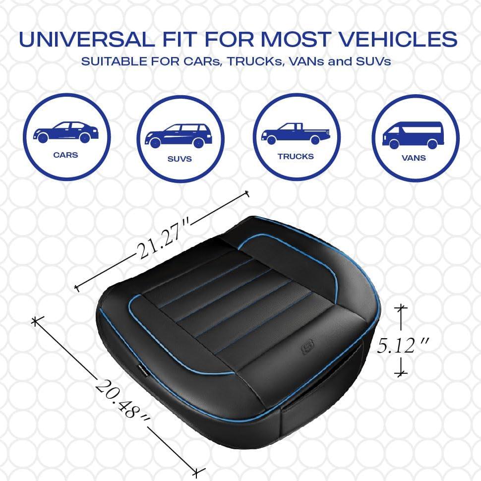 Funda de Asiento de Coche Skechers Azul con Espuma de Memoria