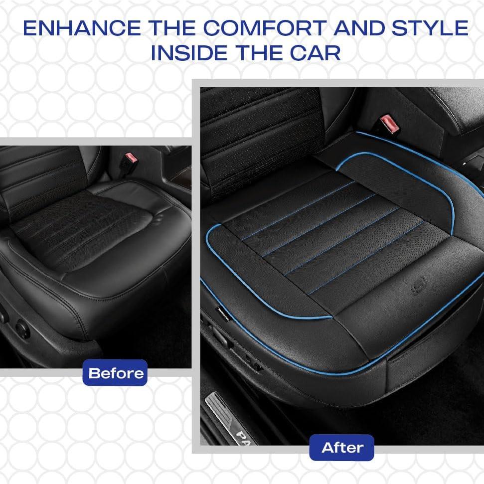 Funda de Asiento de Coche Skechers Azul con Espuma de Memoria