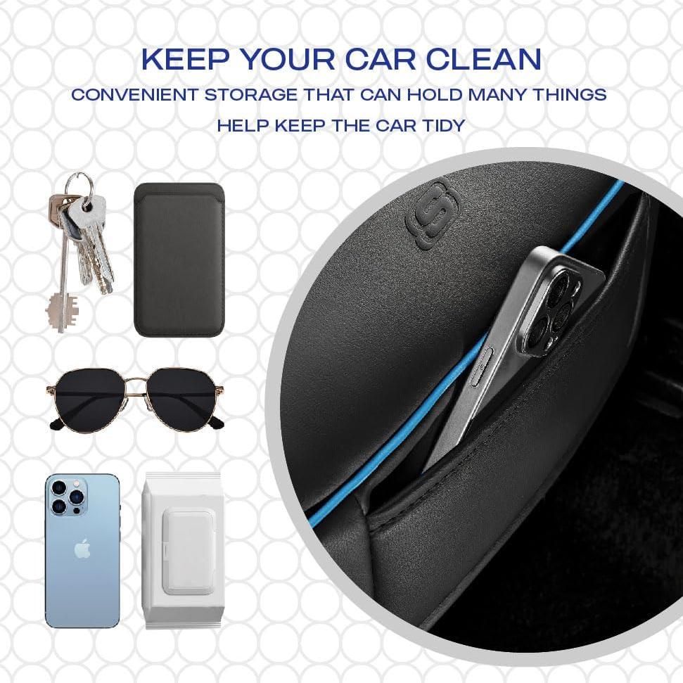 Funda de Asiento de Coche Skechers Azul con Espuma de Memoria