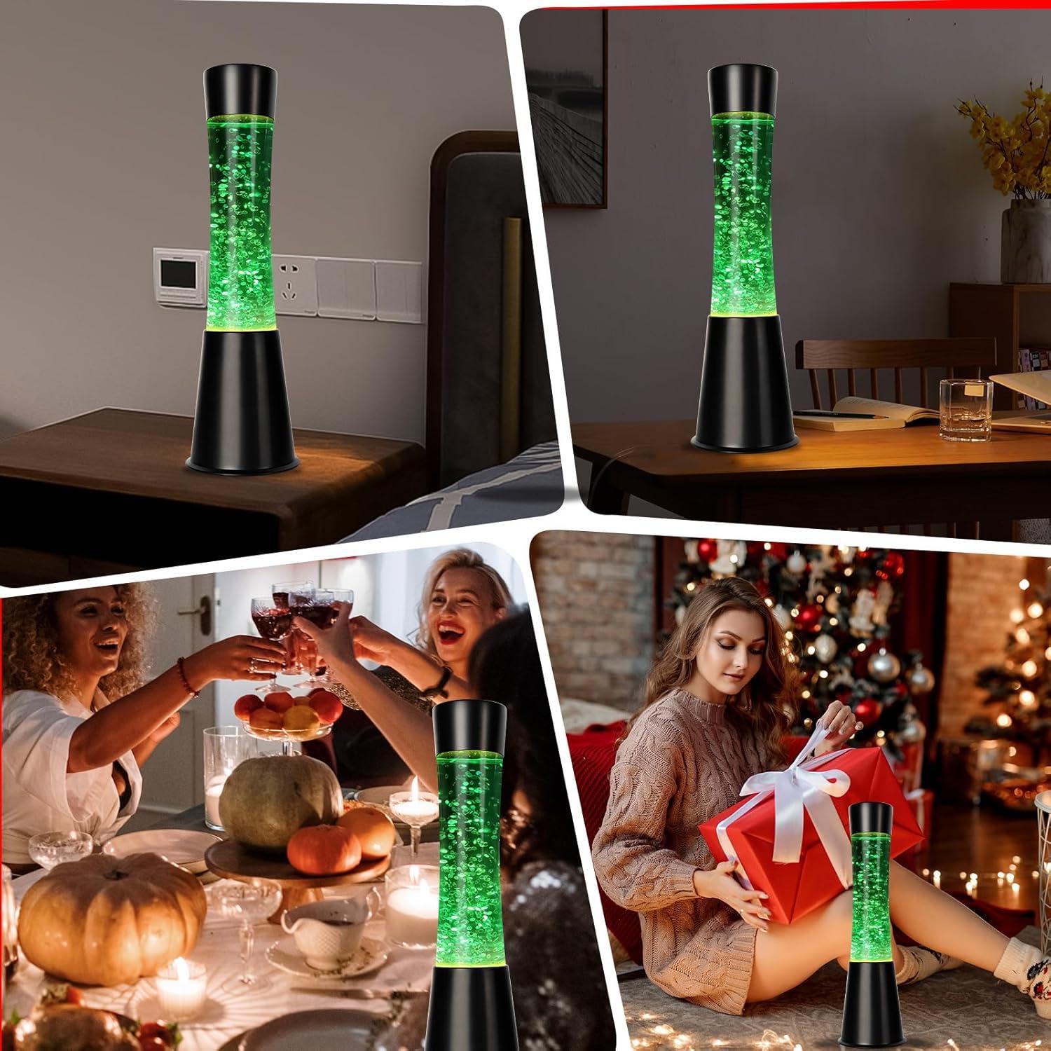 Lámpara de Brillo Verde 40.6 cm Zhrisezlava Decorativa