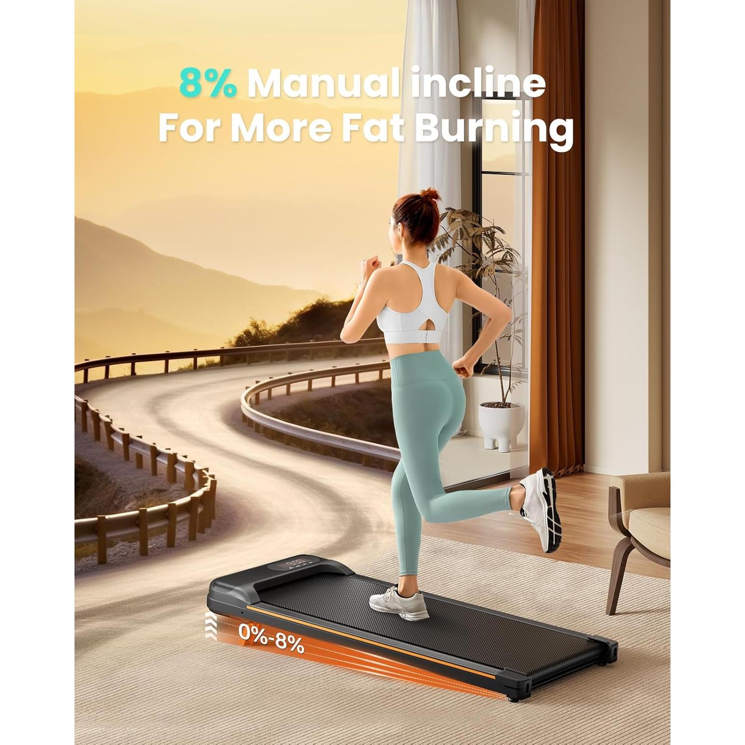 Caminadora Bajo Escritorio Abonow 2.5HP Inclinación 120Kg