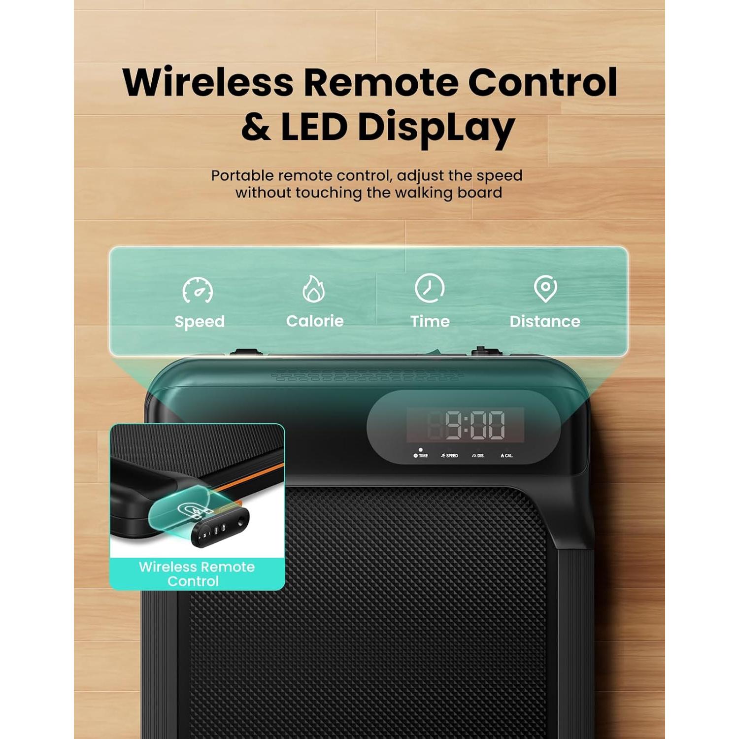 Caminadora Bajo Escritorio Abonow 2.5HP Inclinación 120Kg