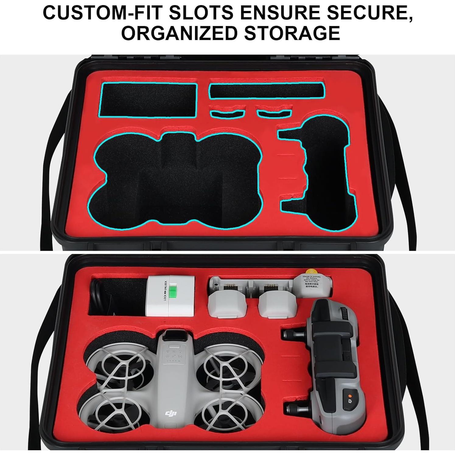 Estuche Duro Impermeable GAGITERVR SN3 para DJI NEO Drone