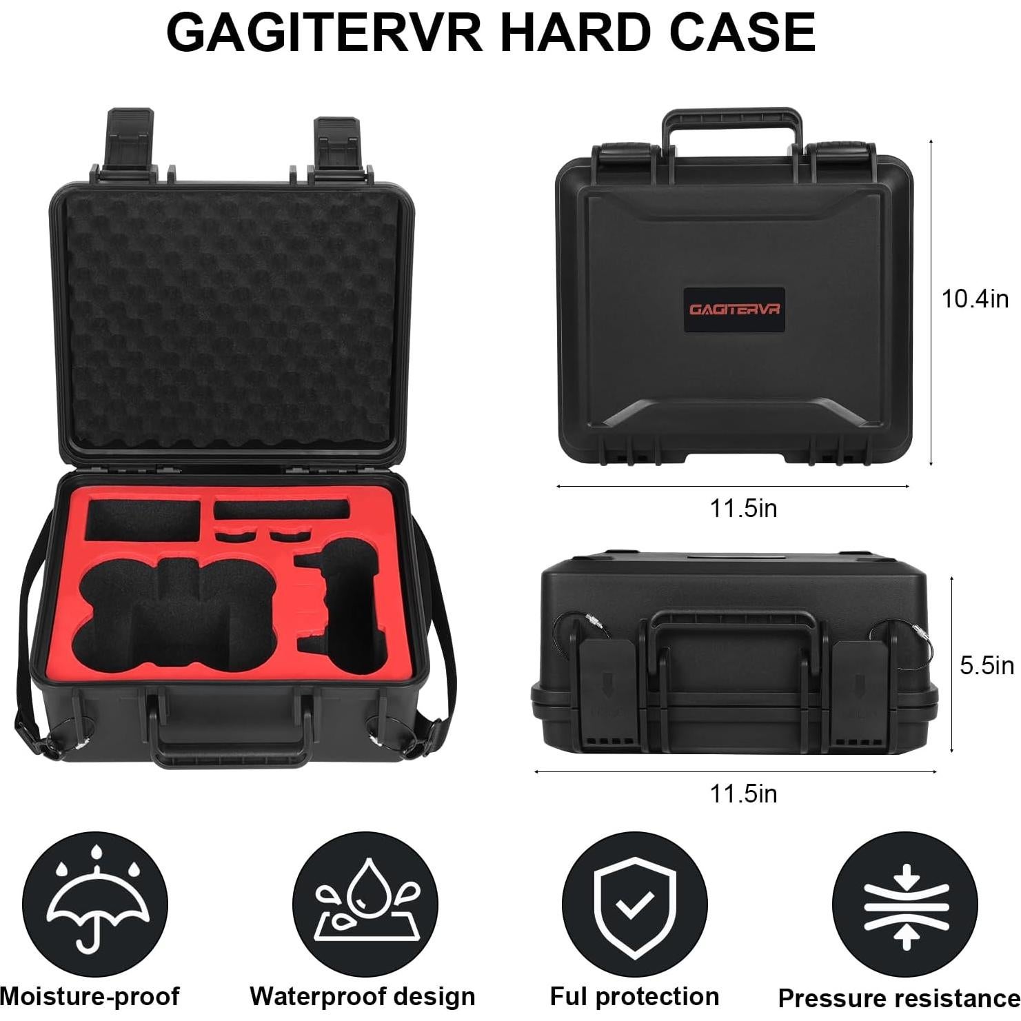 Estuche Duro Impermeable GAGITERVR SN3 para DJI NEO Drone