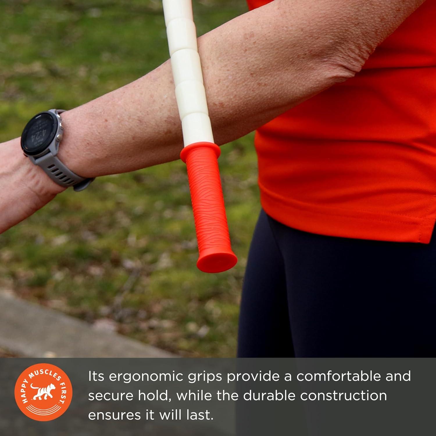 Rodillo Muscular Flexible Tiger Tail 15" para Alivio de Tensión