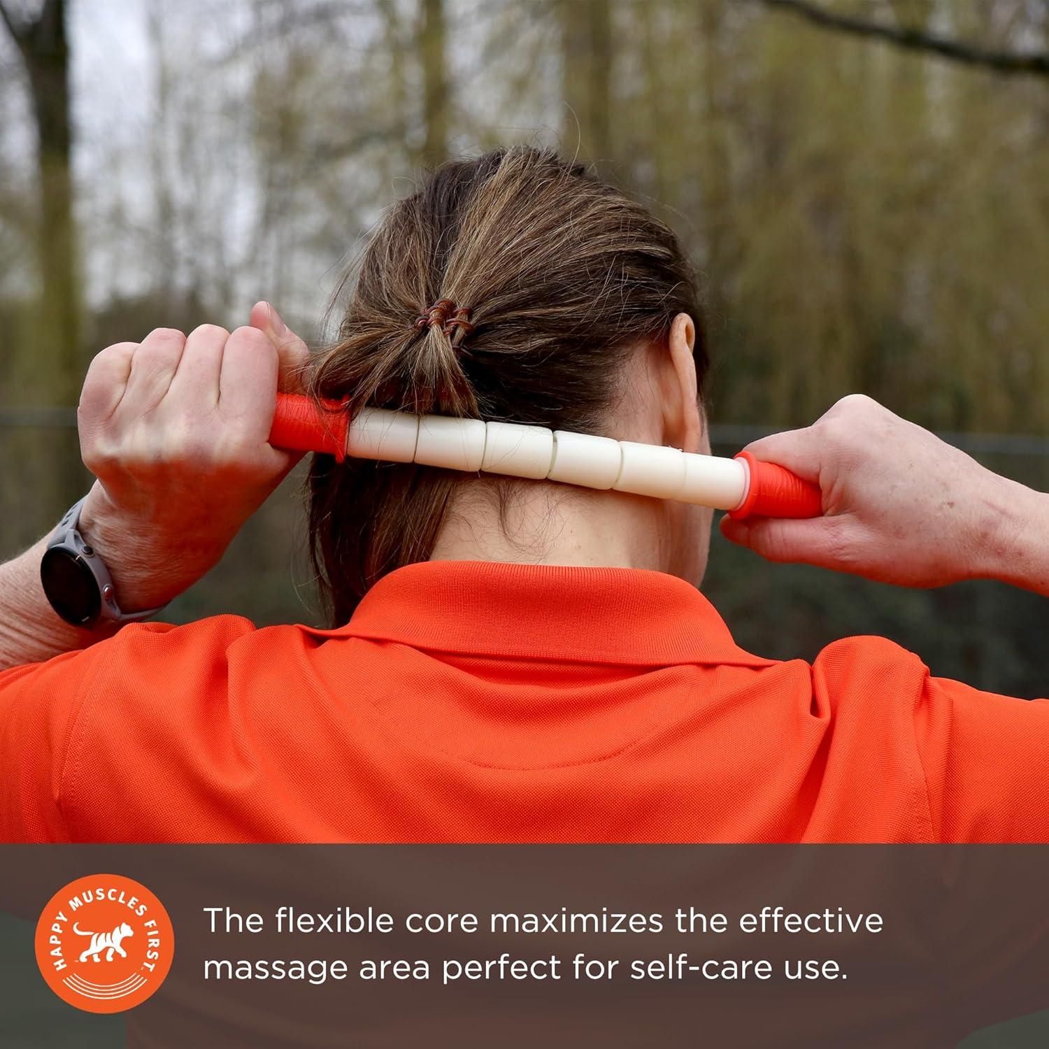 Rodillo Muscular Flexible Tiger Tail 15" para Alivio de Tensión