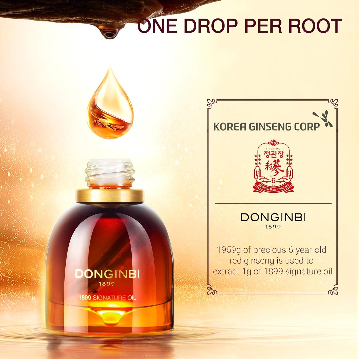 Aceite Facial Reparador Donginbi 1899 - 25ml Ginseng Rojo