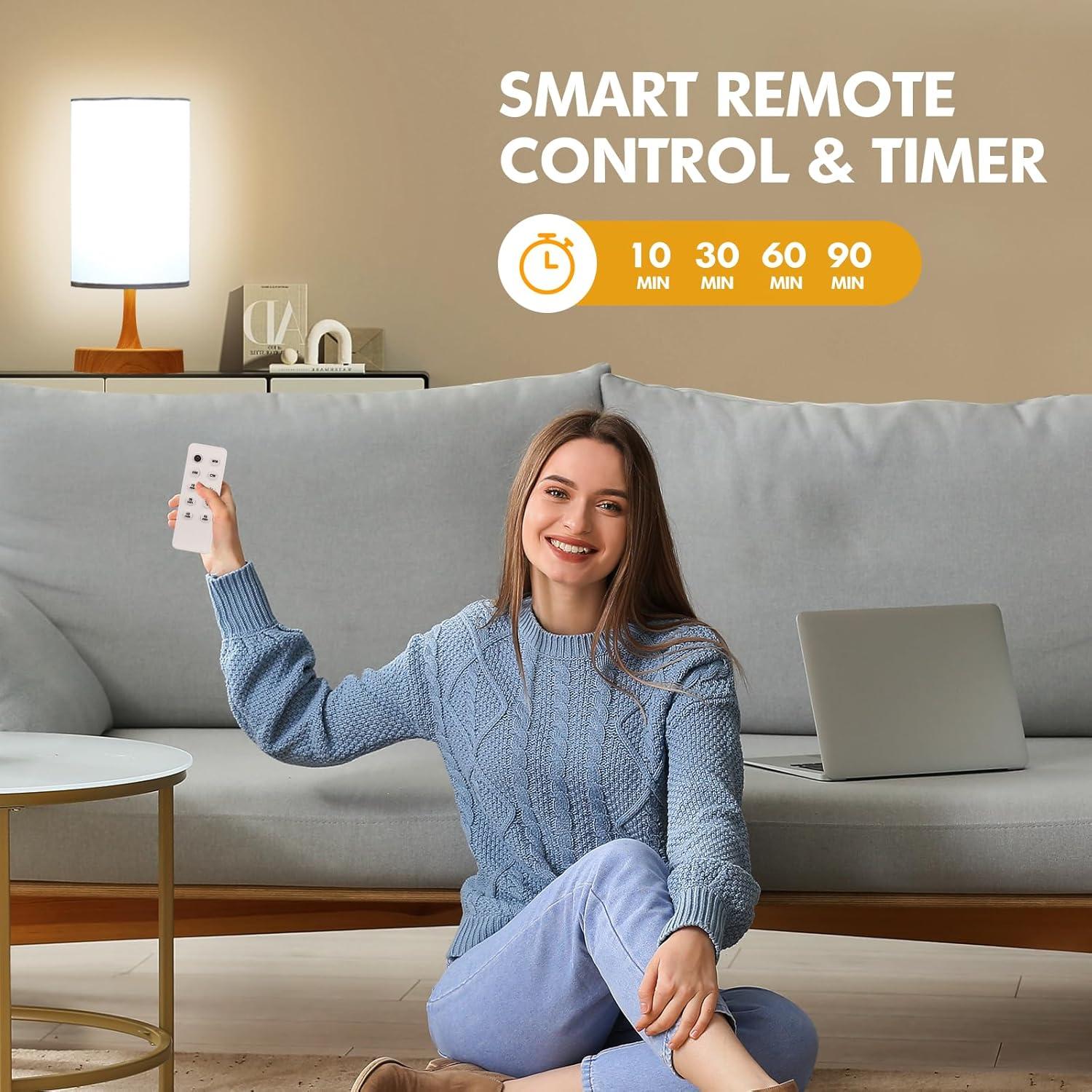 Lámpara de Terapia de Luz Caromolly 10000 Lux Control Remoto