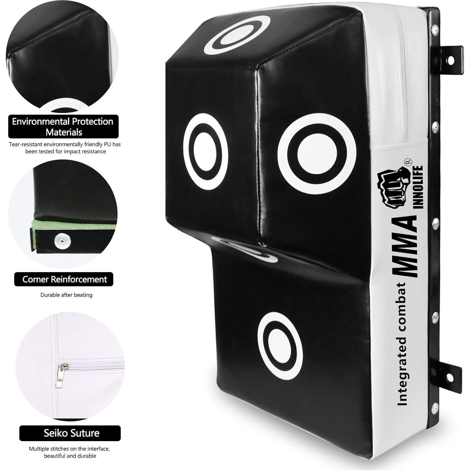 Saco de Boxeo Montado en Pared INNOLIFE 60.5x34.8 cm MMA