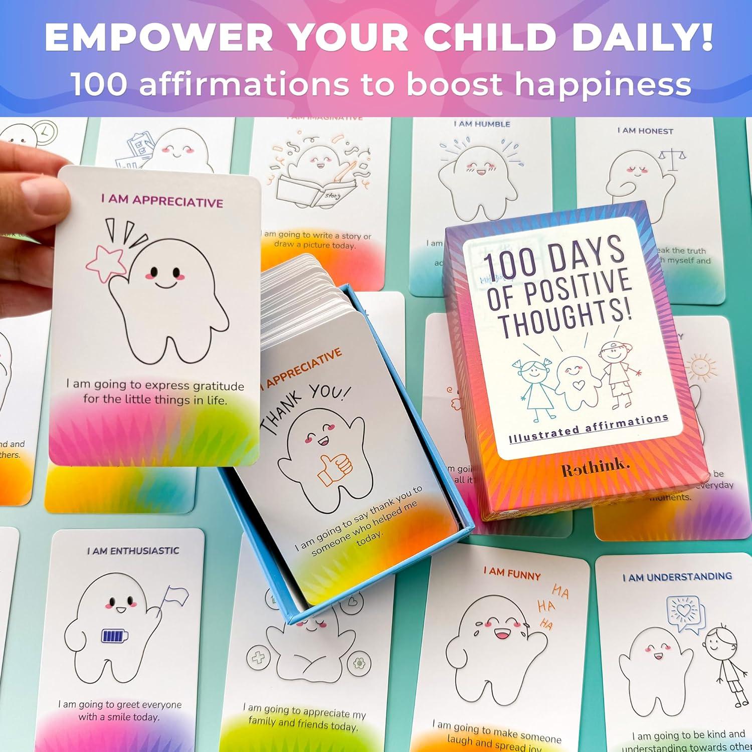 Tarjetas de Afirmación QUOKKA para Niños - Alivio del Estrés