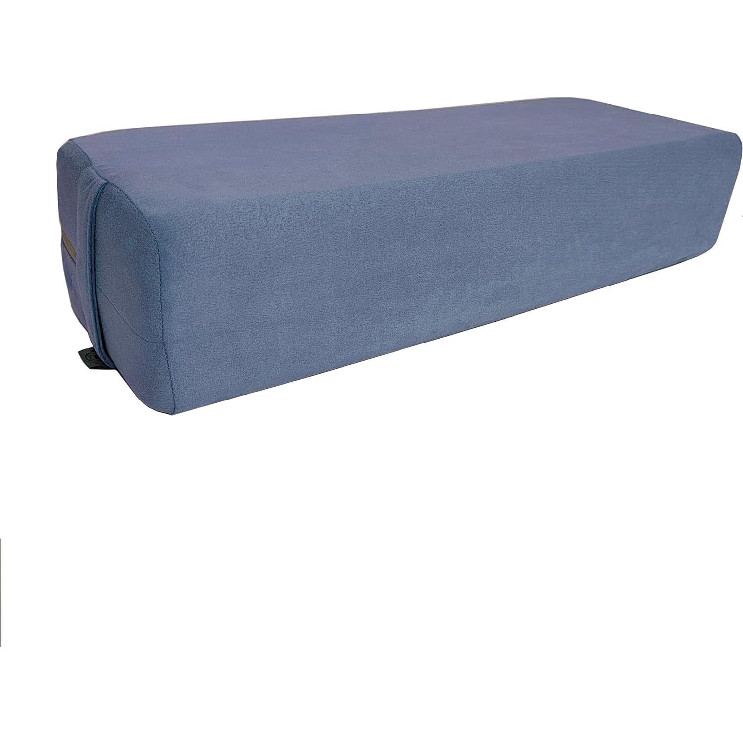 Almohada de Yoga NGT Guía Soporte Espuma Lavable 65x25x15.24cm