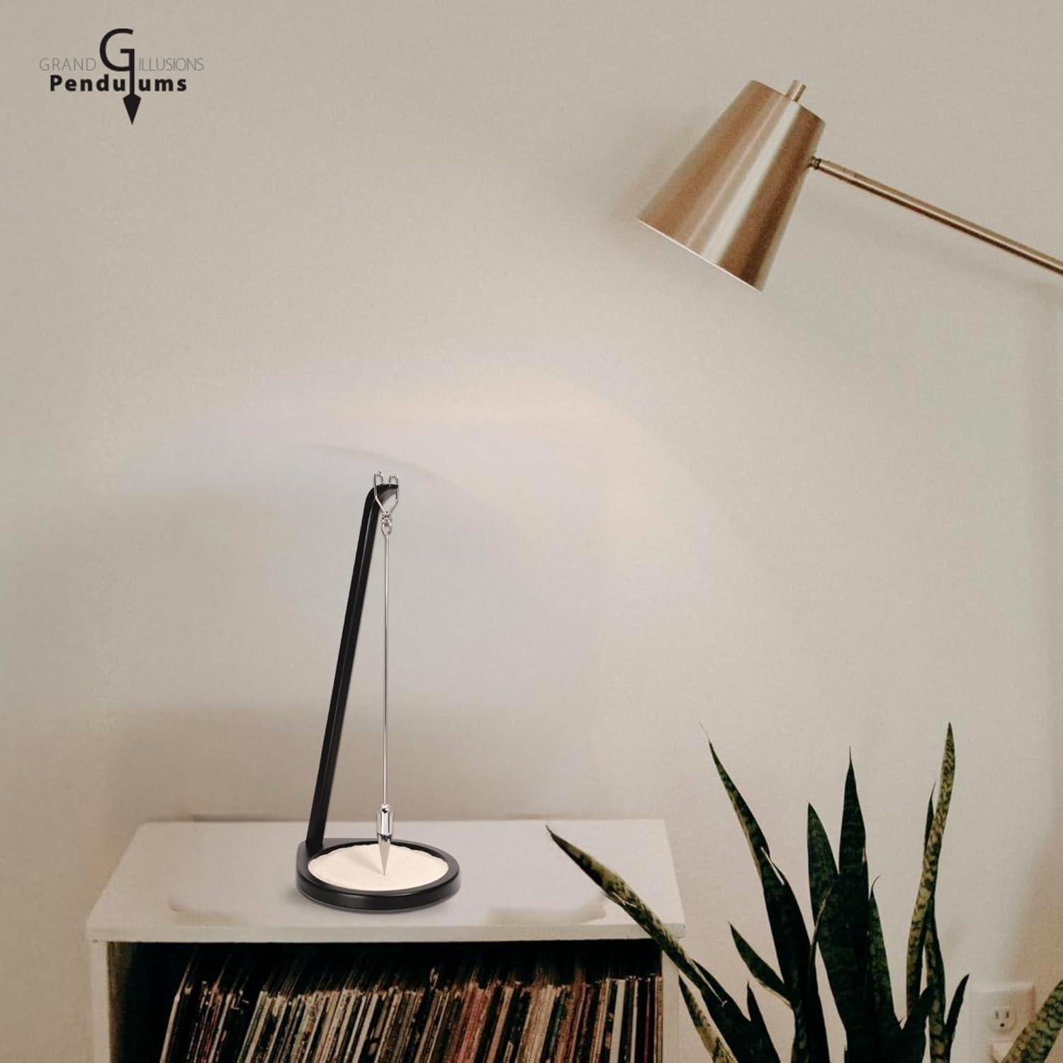 Péndulo de Arena Gran Ilusiones 33 cm Negro - Jardín Zen