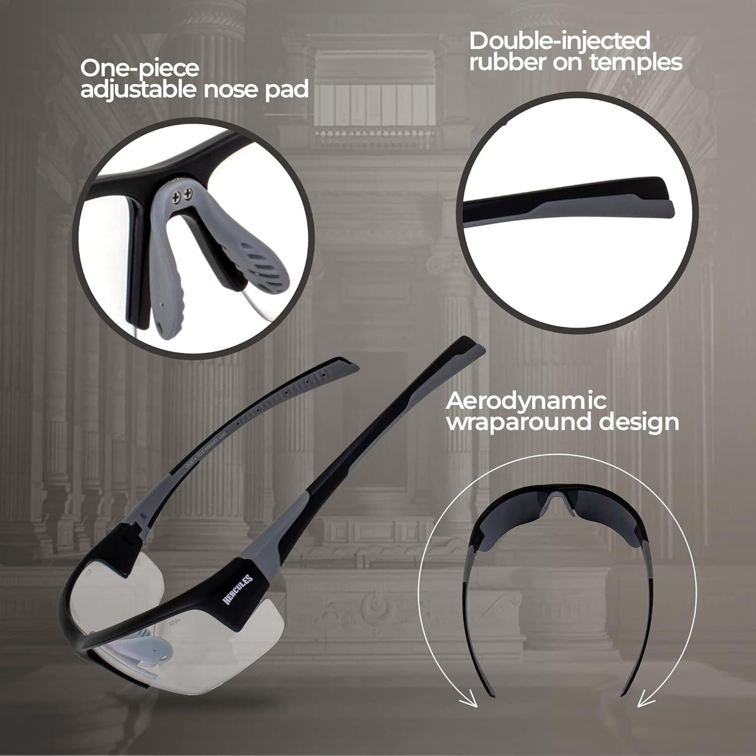 Gafas de Seguridad Foto-Cromáticas Global Vision Hercules 7 ANSI Z87.1
