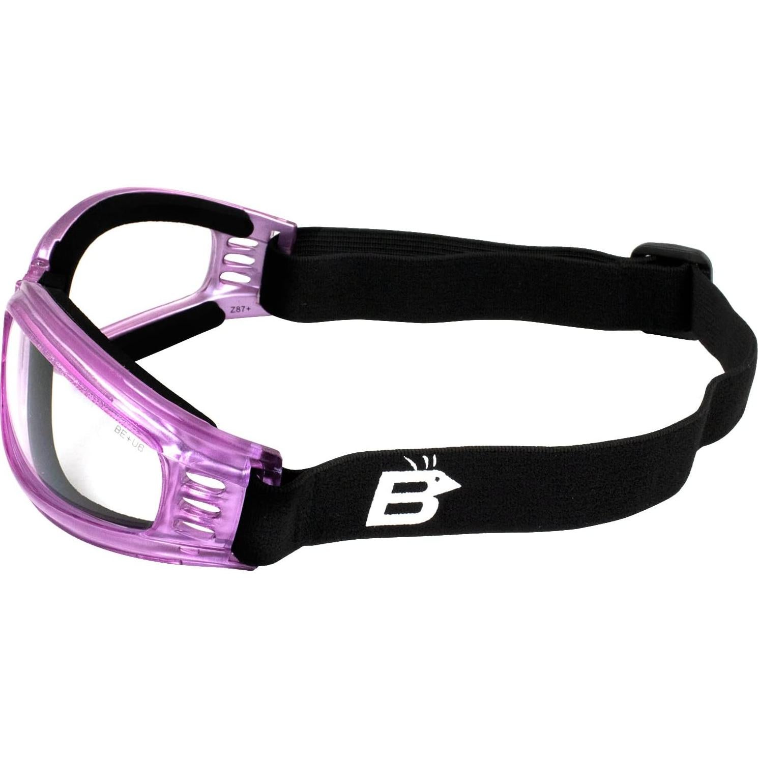 Gafas de Motocicleta Padded Cardinal Birdz Eyewear Rosa