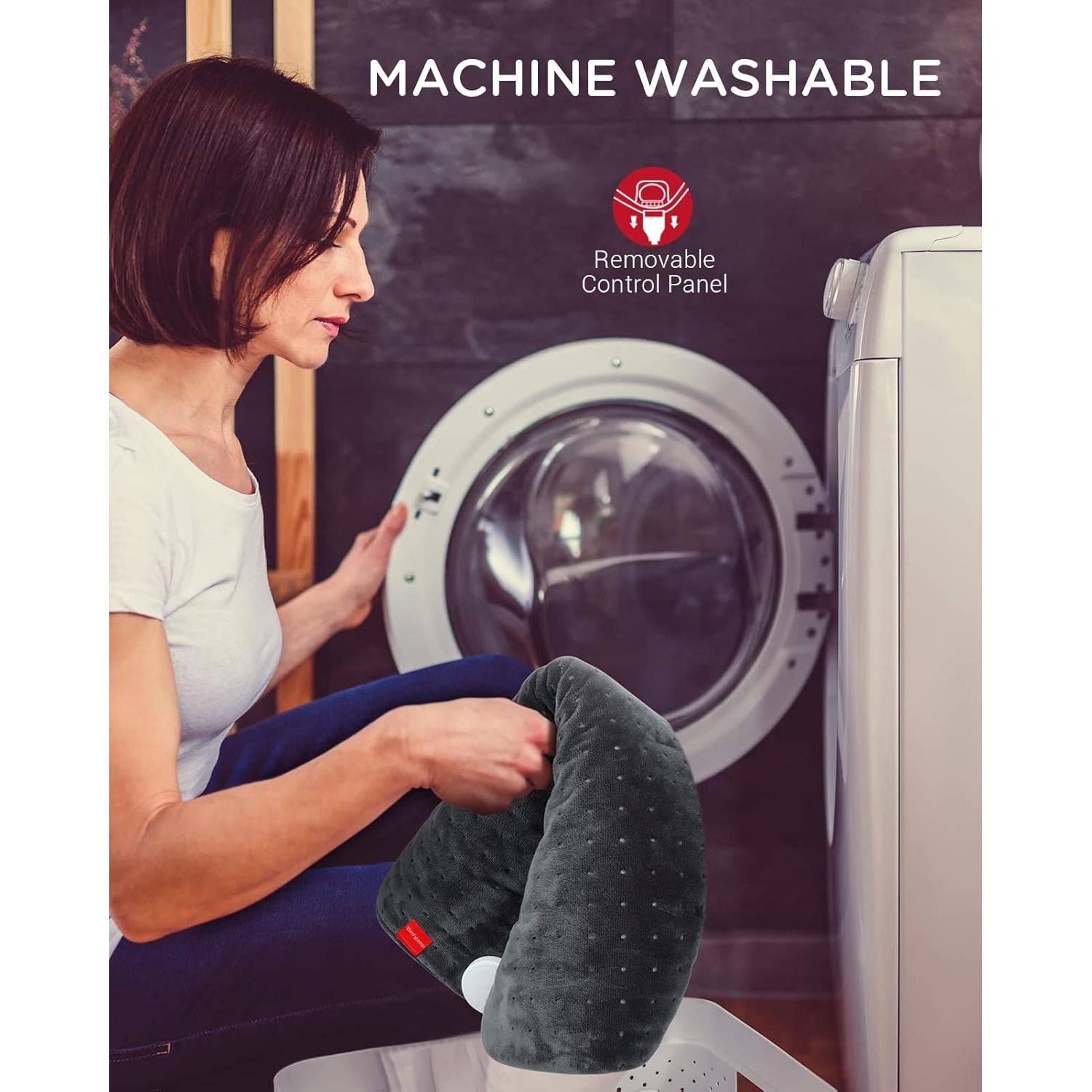 Manta Eléctrica para Coche Comfytemp 12V/24V Alivio Dolor Espalda