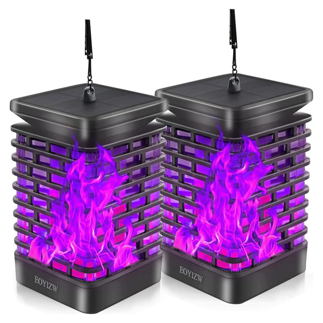 Luces Solares Eoyizw 2 PCS Llama Danzante IP65 Jardín