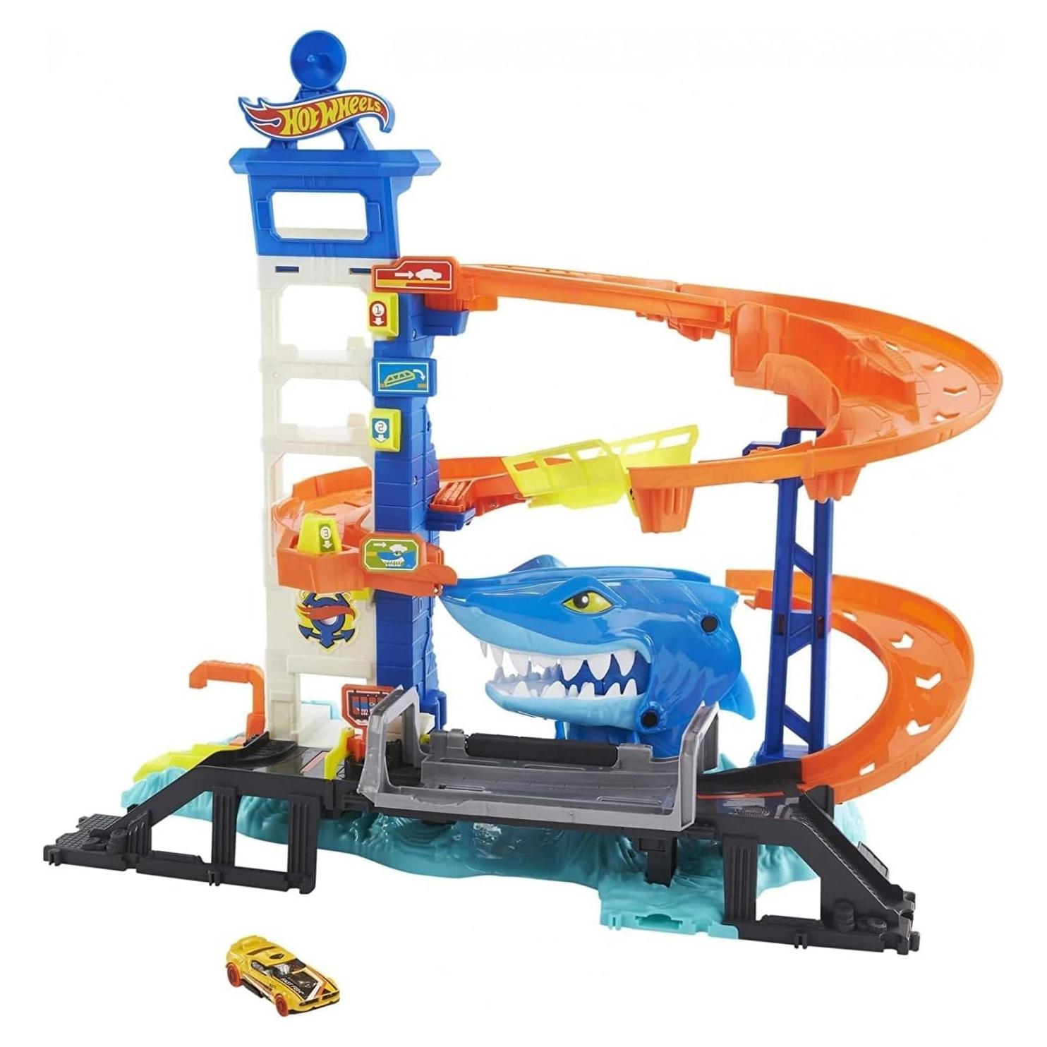 Juego de Escape Tiburón Atacante Hot Wheels HDP06