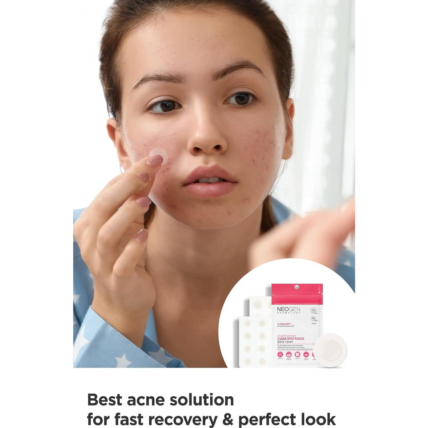 Dressing de Heridas Dermalogy Neogenlab A-Clear 12 Parches