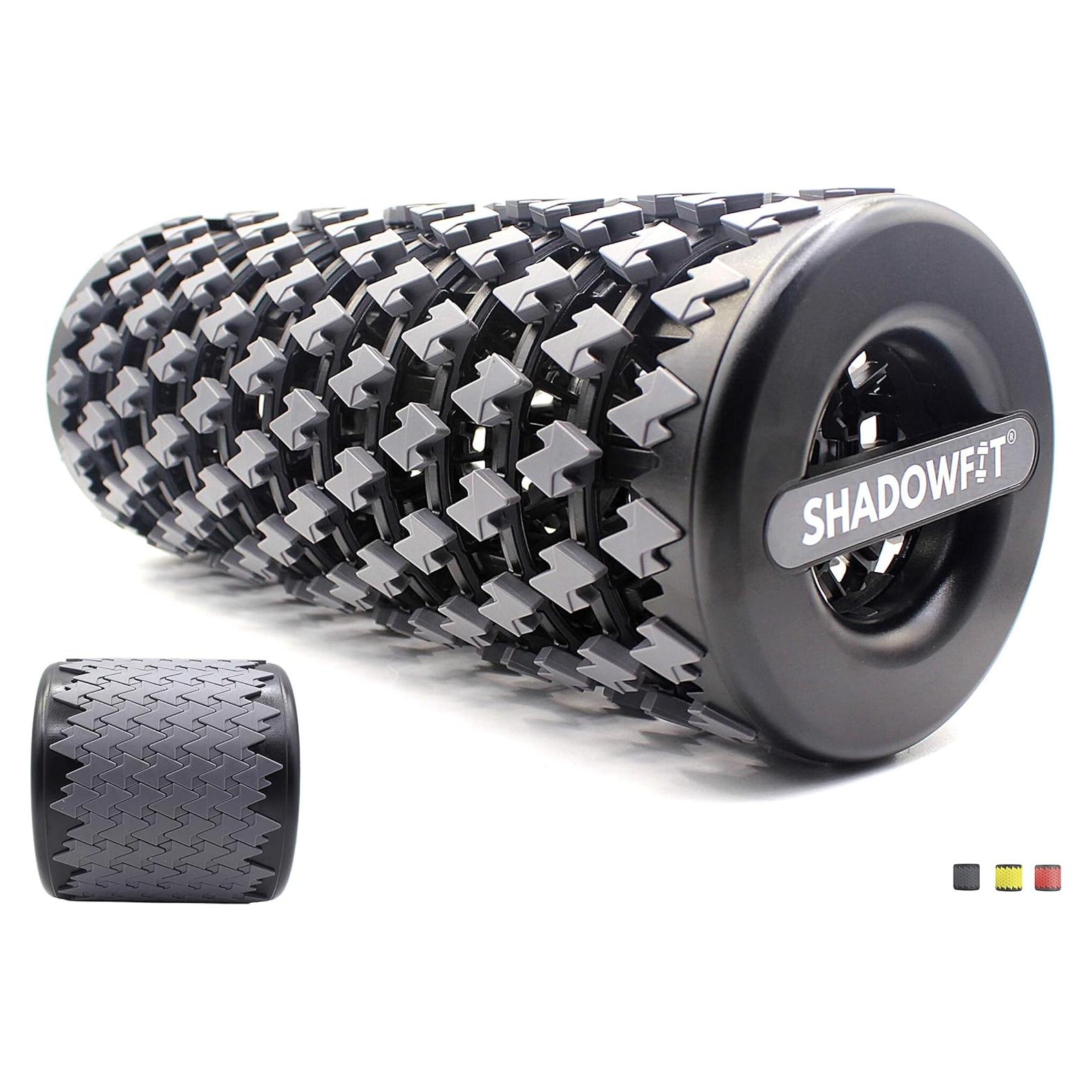 Rodillo de Espuma Shadowfit 33cm para Masaje Muscular Gris