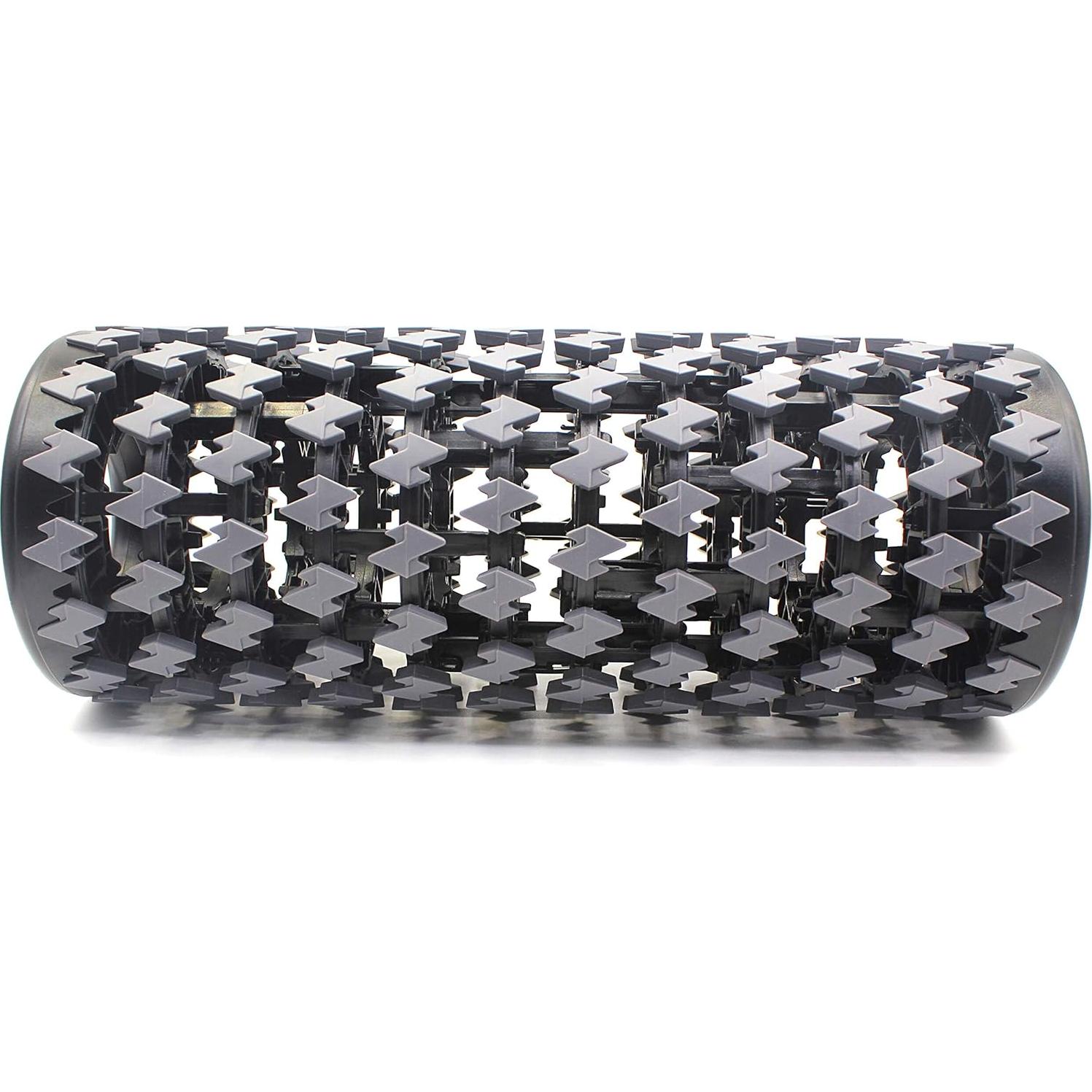 Rodillo de Espuma Shadowfit 33cm para Masaje Muscular Gris