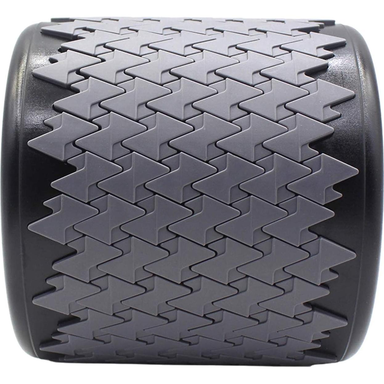 Rodillo de Espuma Shadowfit 33cm para Masaje Muscular Gris