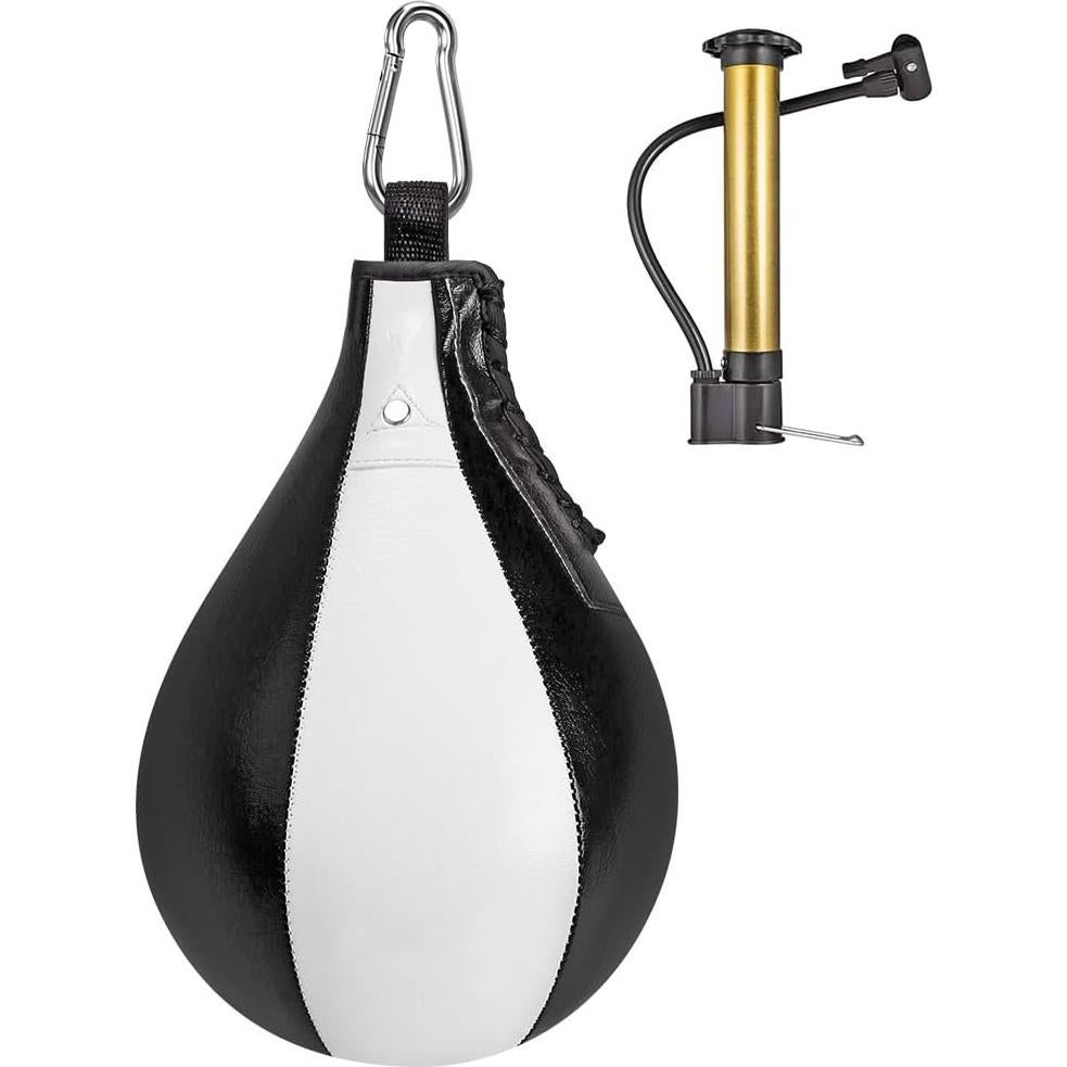 Bolsa de Velocidad de Boxeo BeneLabel de Cuero Premium 16x30cm