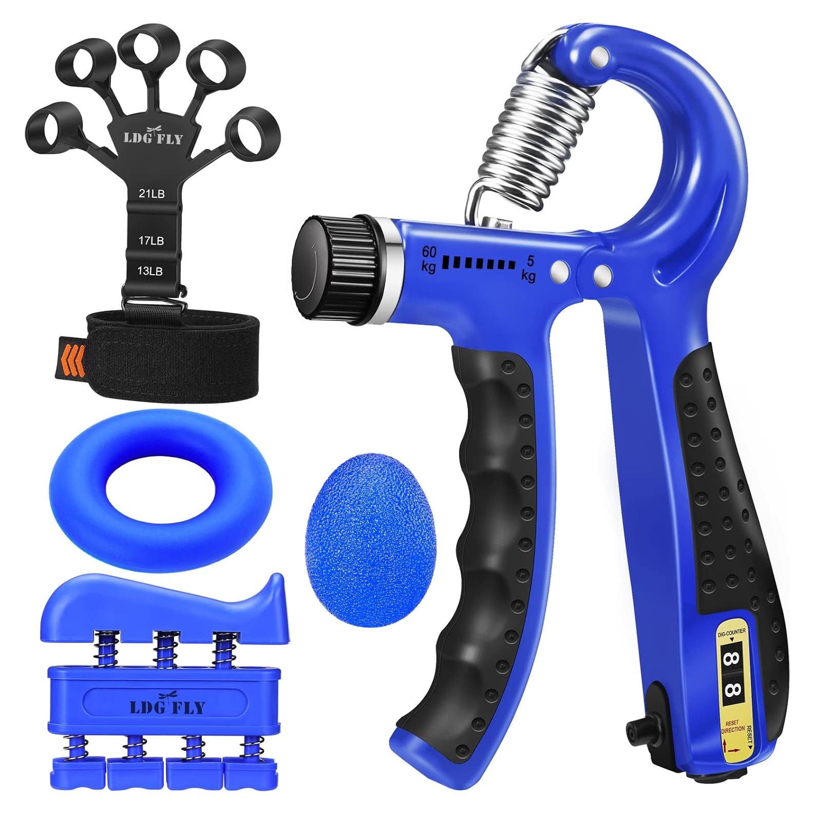 Kit de Fortalecimiento de Agarre LDG FLY - 6 Niveles de Resistencia