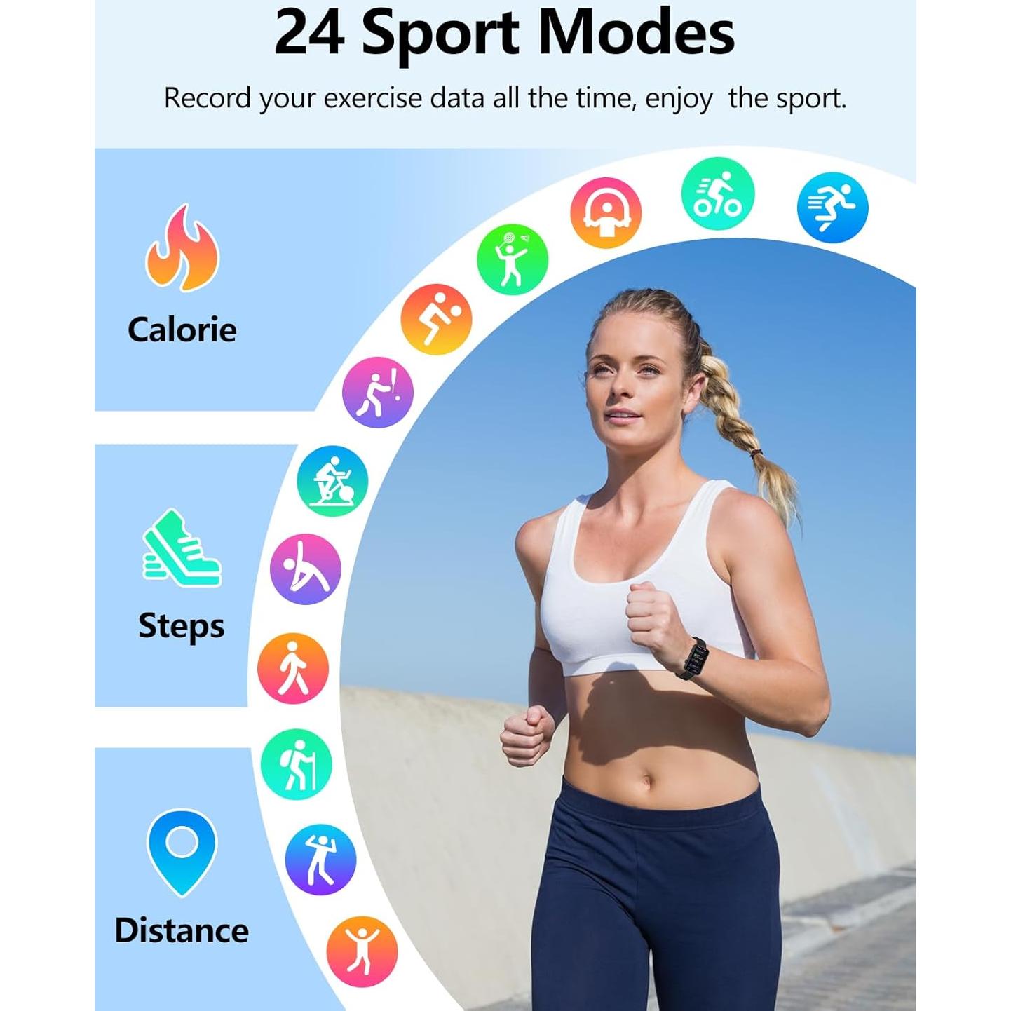 Rastreador de Fitness SHANG WING IP68 con Monitor de Salud