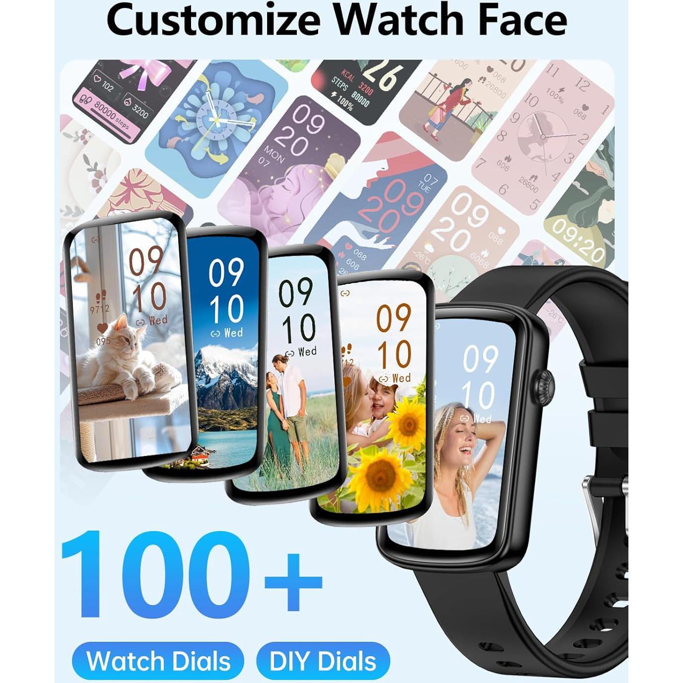 Rastreador de Fitness SHANG WING IP68 con Monitor de Salud