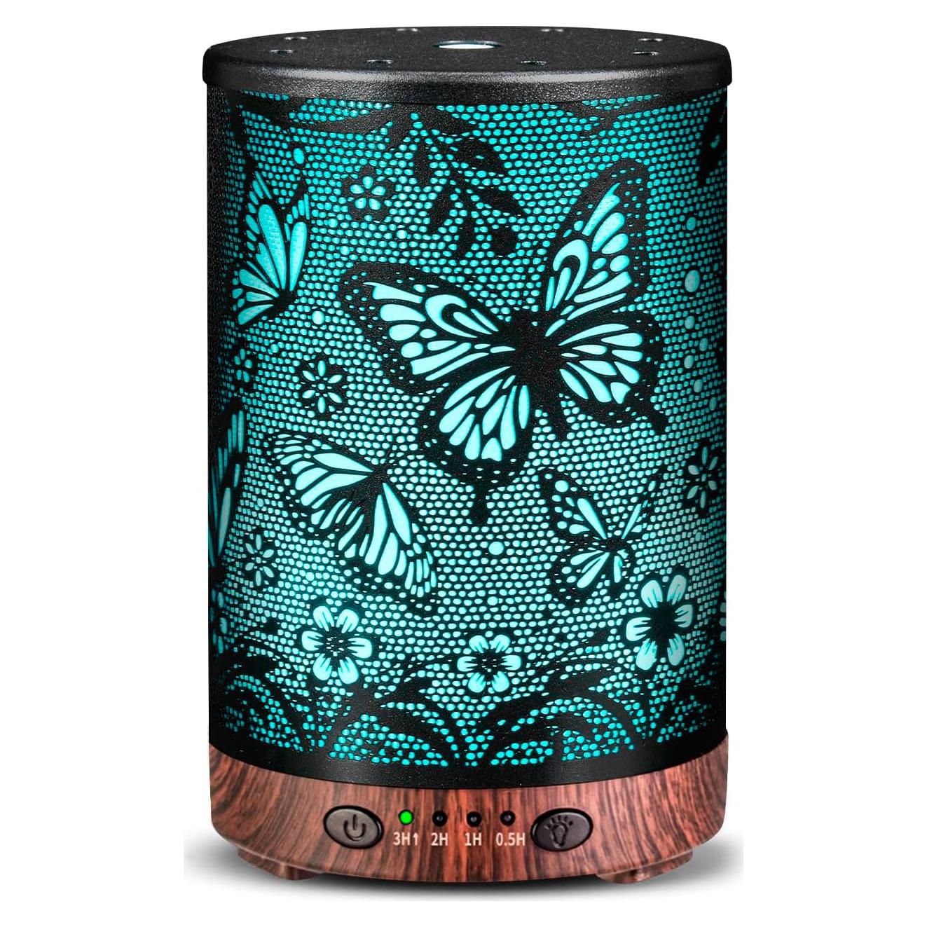 Difusor de Aceite Esencial JOYOLO Metal 120ml Aromaterapia