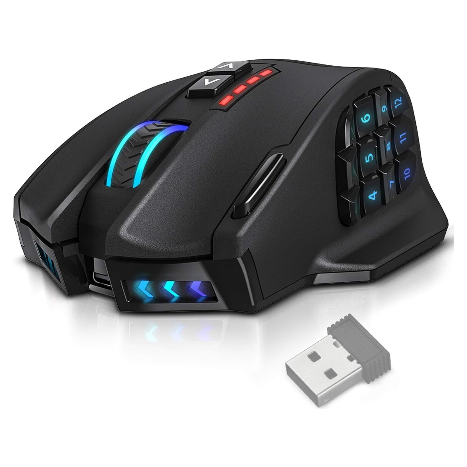 Ratón Gaming Inalámbrico UtechSmart Venus Pro RGB 16000 DPI