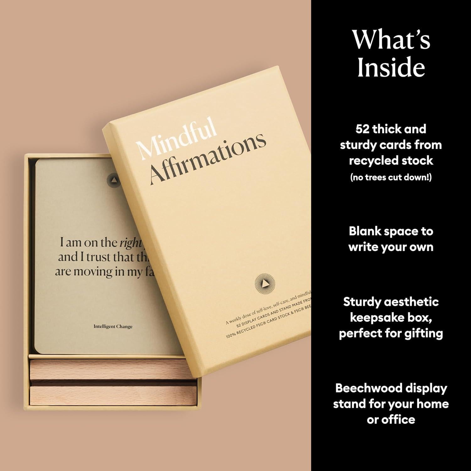 Tarjetas de Afirmación Positiva Intelligent Change - 52 Unidades