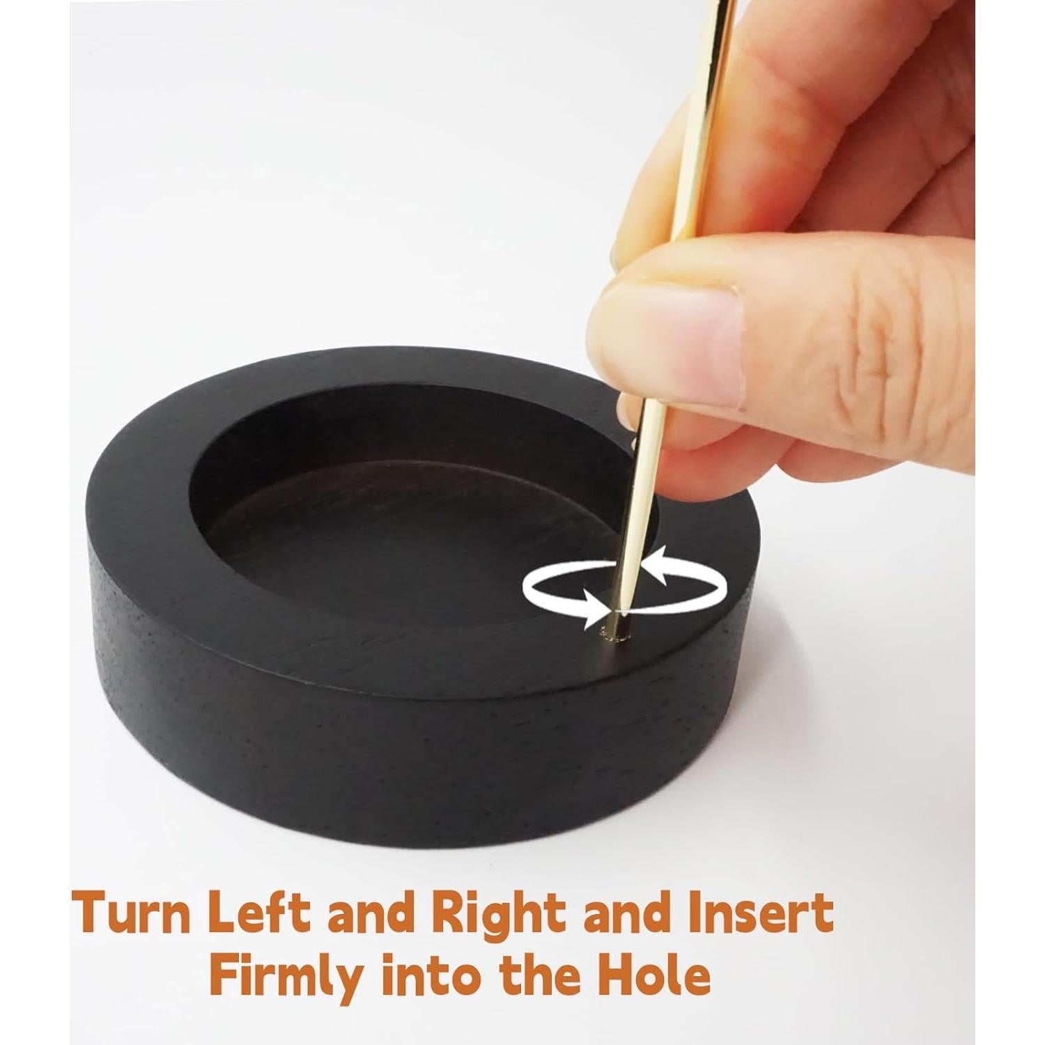 Soporte de Incienso GARMOLY con 30 Varitas y Recogedor de Vidrio