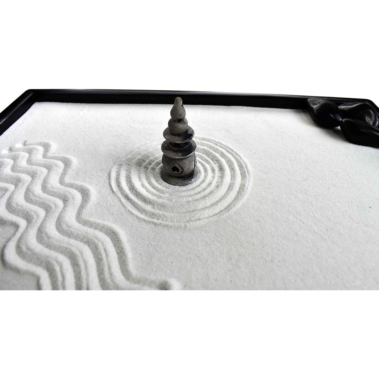 Jardín Zen Japonés Artcome para Escritorio con Accesorios