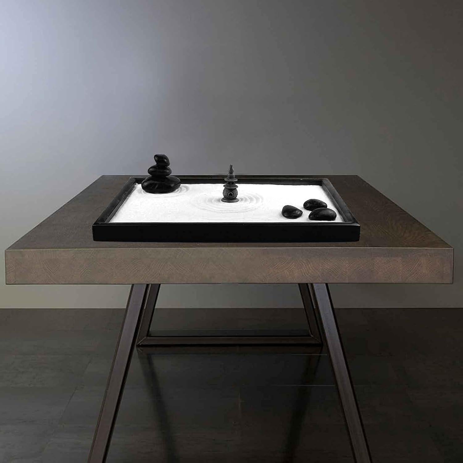 Jardín Zen Japonés Artcome para Escritorio con Accesorios