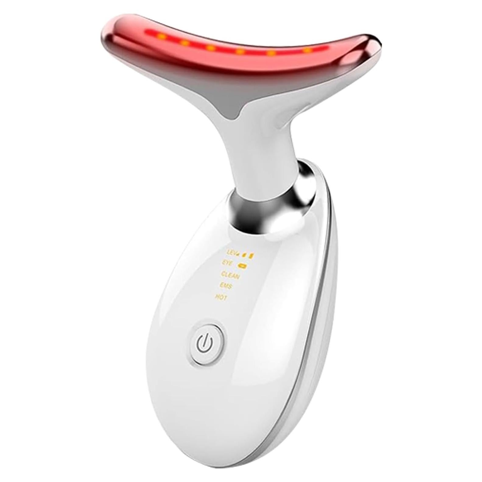 Masajeador Facial Iwtfu 7 en 1 Luz Roja y Vibración