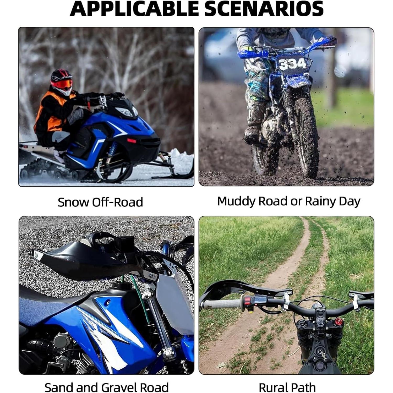 Guardabarros Universal JFG RACING para Motocicleta - Blanco