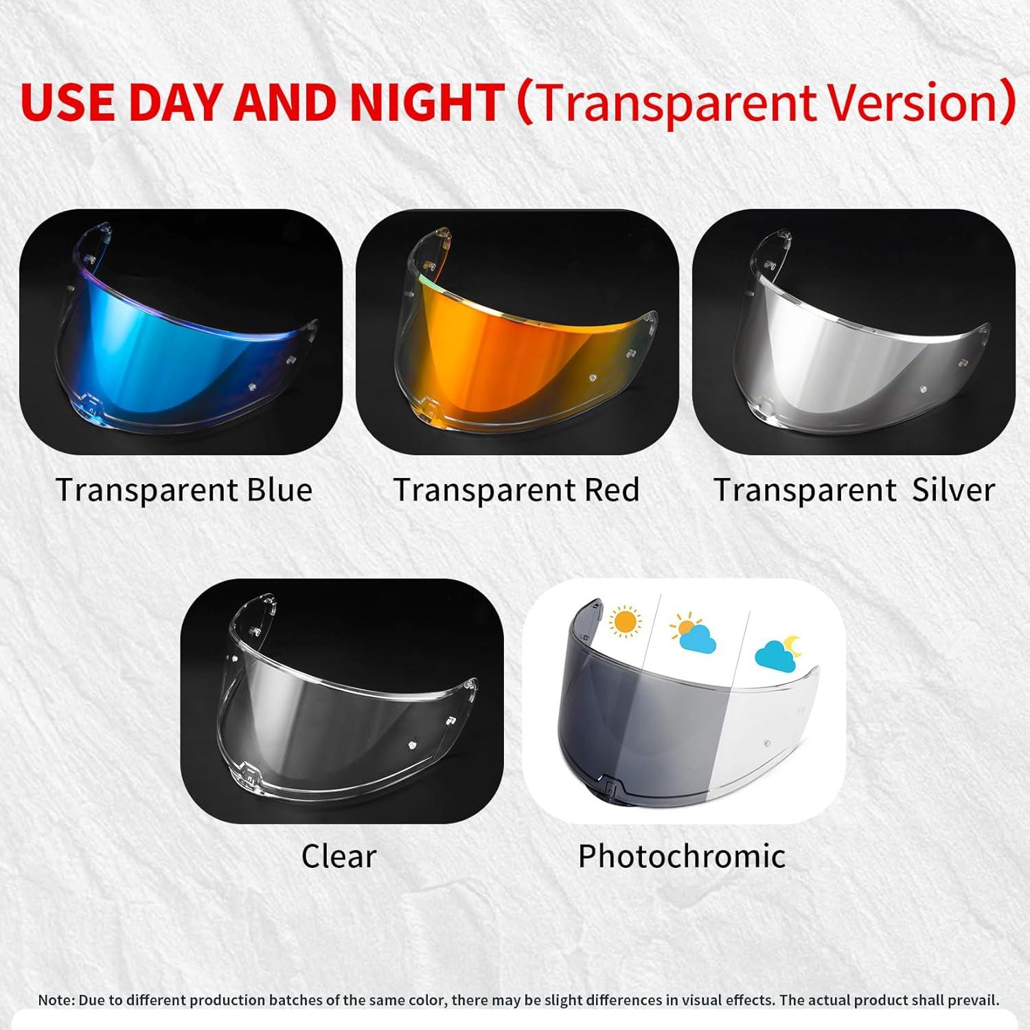 Visera de Casco PSLER Sedici Strada 2 y 3 - Claro