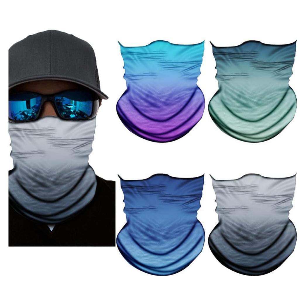 Máscara Gaiter para Cuello Unisex, Bandana Gator UV, 50x25 cm