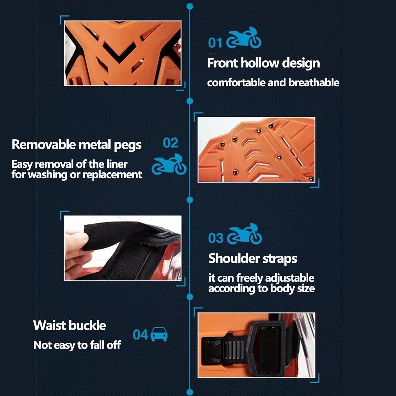 Chaleco de Protección CALOPET Hujia001 Ajustable Unisex