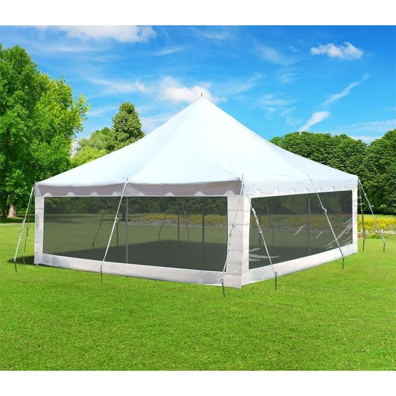 Pared Lateral Transparente Vinilo 2.13 m x 1.85 m para Carpas