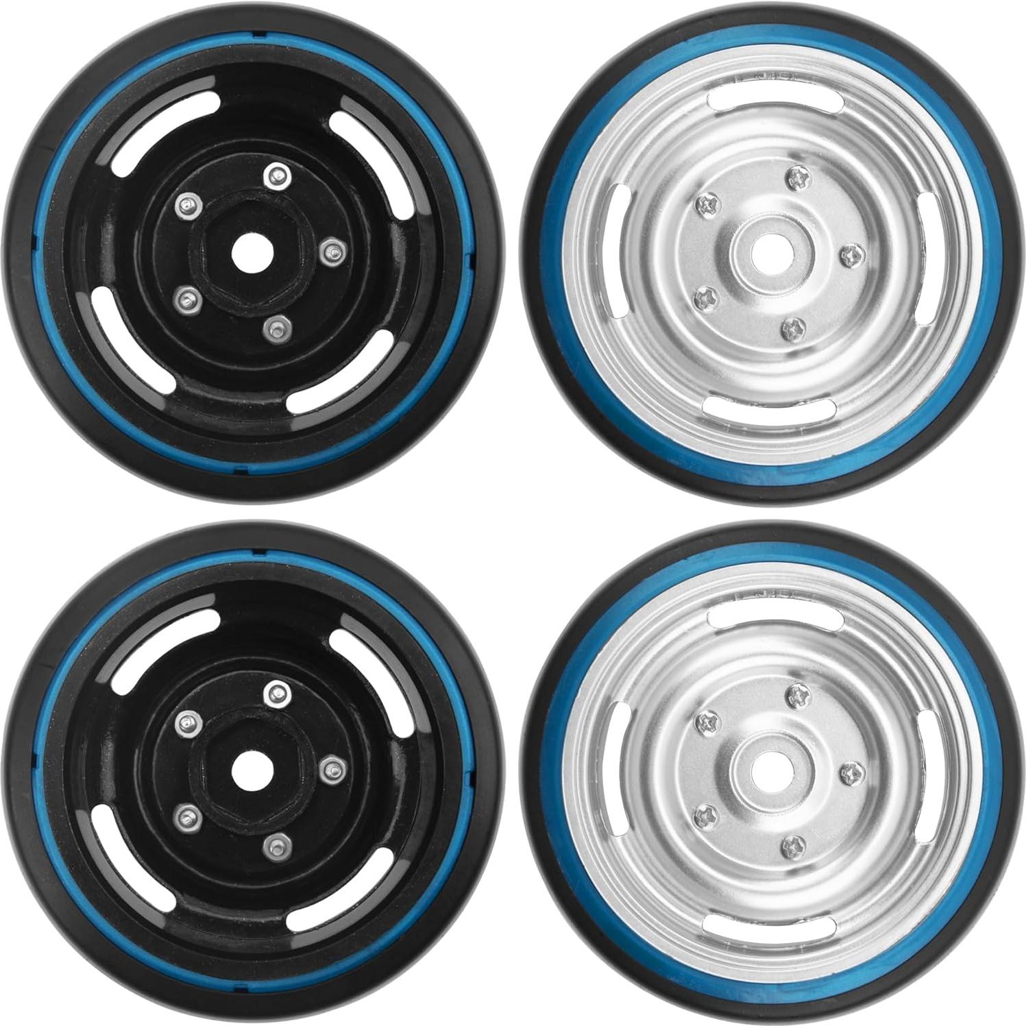 Paquete de 4 Llantas y Rines ShareGoo RC Drift 1/10 Azul