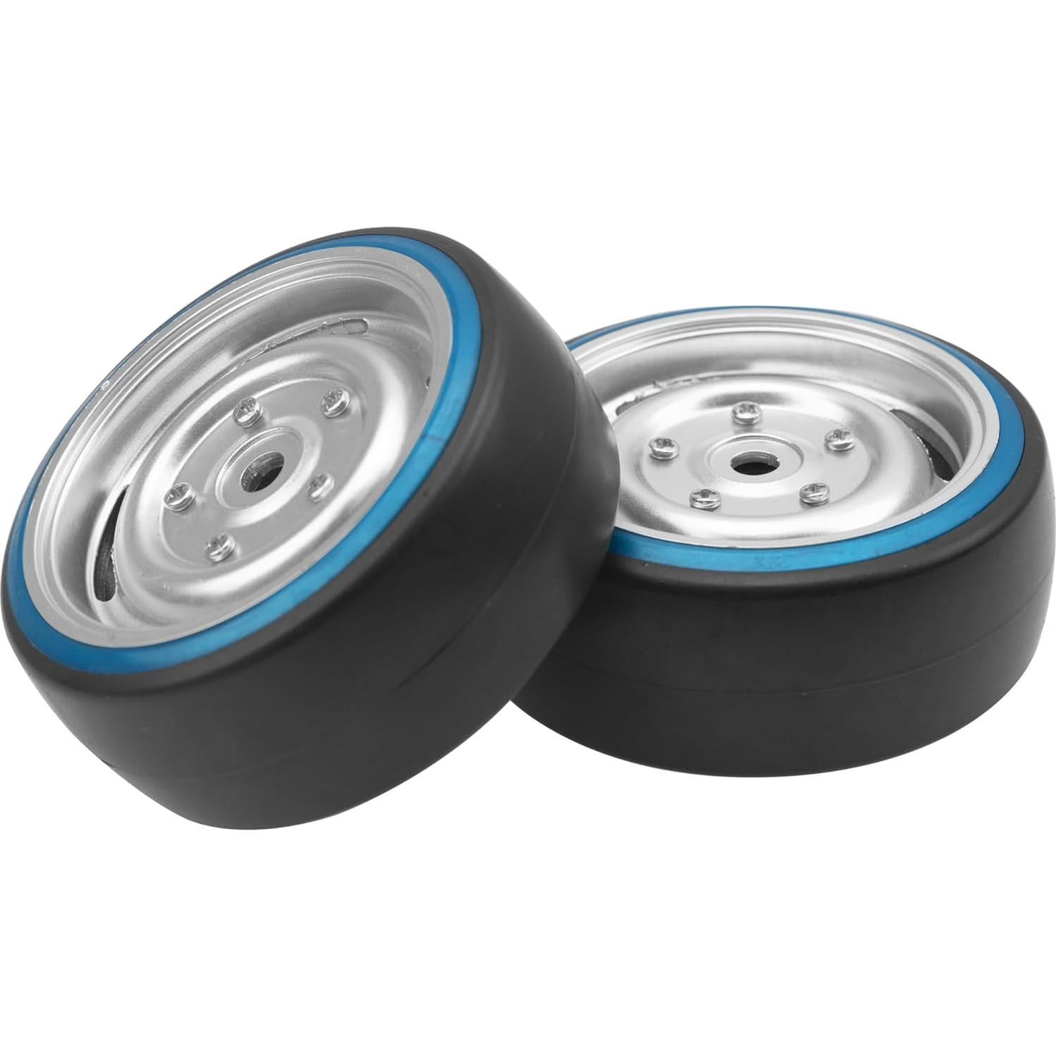 Paquete de 4 Llantas y Rines ShareGoo RC Drift 1/10 Azul