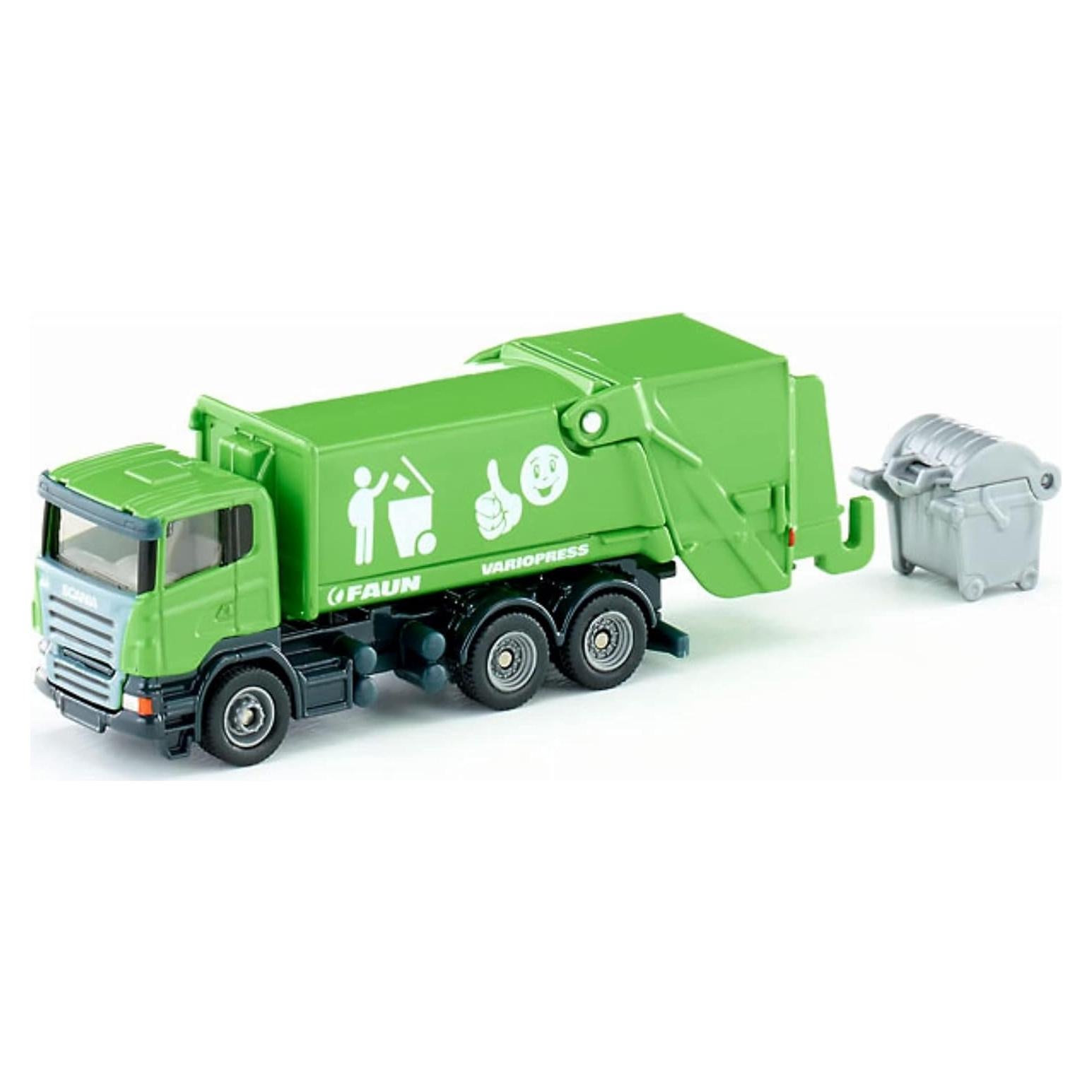 Camión de Basura Siku 1890 Metal/Plástico Verde 1:87
