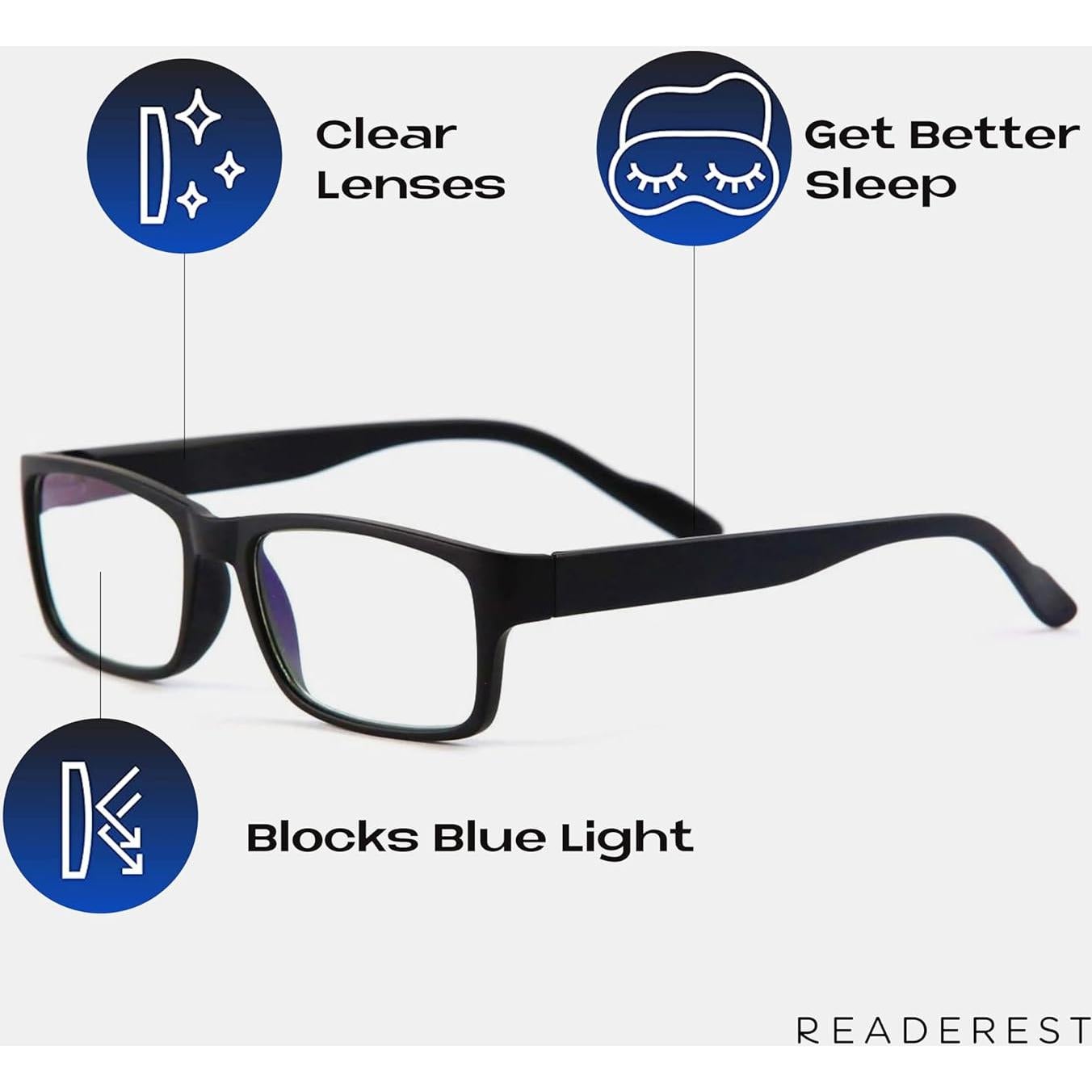 Gafas Readerest Bloqueo Luz Azul UV Antirreflectantes