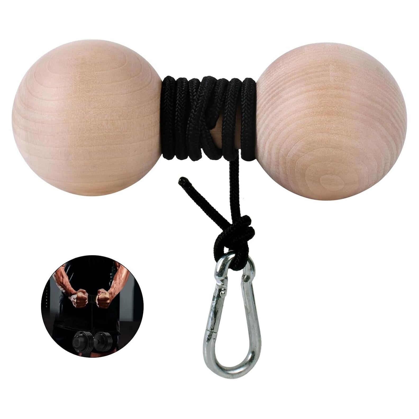 Rodillo de Muñeca YCHLCHL para Fortalecer Antebrazos y Dedos