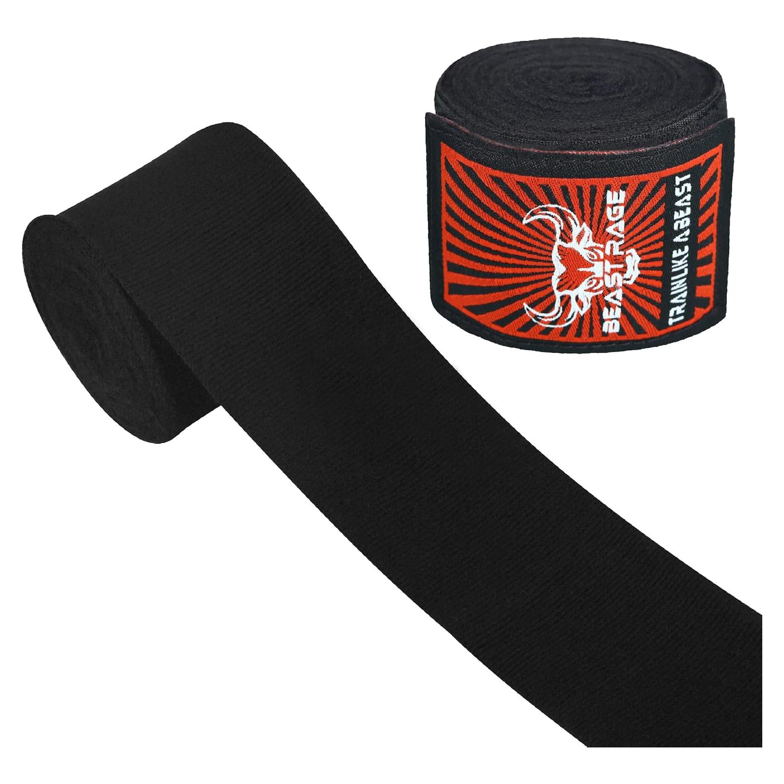 Envolturas de Mano BEAST RAGE 4.5m para Boxeo y MMA